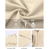 image:imageCOOFANDY Mens Short Sleeve Button Down Shirts Casual Summer Shirt Untucked Dress ShirtsKhaki