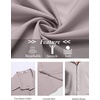 image:imageCOOFANDY Mens Short Sleeve Button Down Shirts Casual Summer Shirt Untucked Dress ShirtsLight Gray