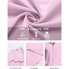 image:imageCOOFANDY Mens Short Sleeve Button Down Shirts Casual Summer Shirt Untucked Dress ShirtsPink