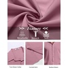 image:imageCOOFANDY Mens Short Sleeve Button Down Shirts Casual Summer Shirt Untucked Dress ShirtsRose