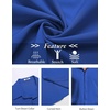image:imageCOOFANDY Mens Short Sleeve Button Down Shirts Casual Summer Shirt Untucked Dress ShirtsSky Blue