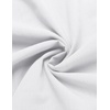 image:imageCOOFANDY Mens Short Sleeve Cuban Guayabera Shirt Casual Summer Beach Button Down ShirtsAwhite