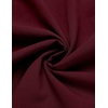 image:imageCOOFANDY Mens Short Sleeve Cuban Guayabera Shirt Casual Summer Beach Button Down ShirtsAwine Red