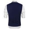image:imageCOOFANDY Mens Suit Vest Formal Dress Vest Slim Fit Buesiness Wedding01navy Blue