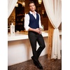 image:imageCOOFANDY Mens Suit Vest Formal Dress Vest Slim Fit Buesiness Wedding01navy Blue