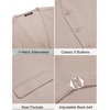 image:imageCOOFANDY Mens Suit Vest Formal Dress Vest Slim Fit Buesiness WeddingLight Khaki