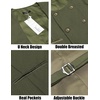 image:imageCOOFANDY Mens Suit Vest Slim Fit Double Breasted Dress Vest Casual Business Formal WaistcoatArmy Green