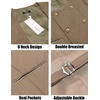 image:imageCOOFANDY Mens Suit Vest Slim Fit Double Breasted Dress Vest Casual Business Formal WaistcoatKhaki