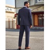 image:imageCOOFANDY Mens Suits 2 Piece Classic Fit Casual Suits Sets 2 Button Blazer Jacket And Dress Pants For Wedding Business PromNavy Blue