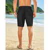 image:imageCOOFANDY Mens Summer Beach Shorts Casual Elastic Waist Drawstring Short Vacation Shorts with PocketsWhite and Black