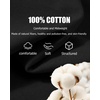 image:imageCOOFANDY Mens T Shirts V Neck Short Sleeve Plain Casual Cotton Basic Pullover TeesBlack