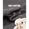 image:imageCOOFANDY Mens T Shirts V Neck Short Sleeve Plain Casual Cotton Basic Pullover TeesGrey