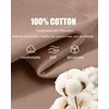 image:imageCOOFANDY Mens T Shirts V Neck Short Sleeve Plain Casual Cotton Basic Pullover TeesKhaki