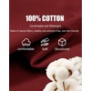 image:imageCOOFANDY Mens T Shirts V Neck Short Sleeve Plain Casual Cotton Basic Pullover TeesWine Red