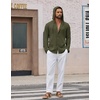 image:imageCOOFANDY Mens UPF 50 Sun Protection Hoodie Shirt Lightweight Quick Dry Fishing Hiking Beach Cover UpArmy Green