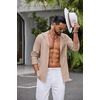 image:imageCOOFANDY Mens UPF 50 Sun Protection Hoodie Shirt Lightweight Quick Dry Fishing Hiking Beach Cover UpKhaki