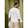 image:imageCOOFANDY Mens UPF 50 Sun Protection Hoodie Shirt Lightweight Quick Dry Fishing Hiking Beach Cover UpWhite