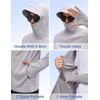 image:imageCOOFANDY Mens UPF 50 Sun Protection Hoodie Zip Up Lightweight UV Jacket Long Sleeve Sun Shirt Running Fishing Hiking OutdoorLight Grey
