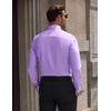 image:imageCOOFANDY Mens Wrinkle Free Dress Shirt Stretch Long Sleeve Button Down Shirts Formal Business ShirtLilac
