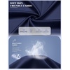 image:imageCOOFANDY Mens Wrinkle Free Dress Shirt Stretch Long Sleeve Button Down Shirts Formal Business ShirtNavy Blue