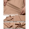 image:imageCOOFANDY Mens Wrinkle Free Dress Shirts Long Sleeve Untucked Shirts Casual Button Down ShirtsKhaki