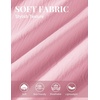 image:imageCOOFANDY Shirts for Mens Button Down Short Sleeve Shirts Casual Summer Beach Textured Shirts with PocketPink