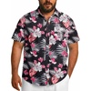 Black & Red Tropical Style