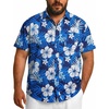 Dark Blue Floral