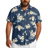 Navy Tropical Floral