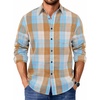 Plaid - Khaki Blue