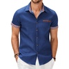 A - Dark Blue - No Pocket