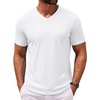 image:imageCOOFANDY Mens T Shirts V Neck Short Sleeve Plain Casual Cotton Basic Pullover TeesWhite