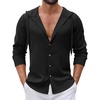 image:imageCOOFANDY Mens UPF 50 Sun Protection Hoodie Shirt Lightweight Quick Dry Fishing Hiking Beach Cover UpBlack