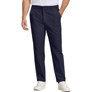 image:imageCOOFANDY Mens Casual Chinos Pants Relaxed Fit Elastic Waist Khaki Trousers Stretch Dress Slacks with PocketsAnavy Blue