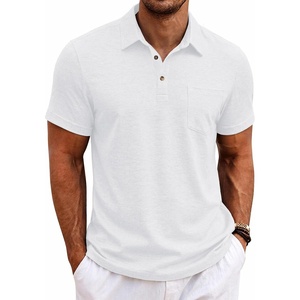 image:imageCOOFANDY Mens Polo Shirts Short Sleeve Casual Summer Collar Shirts Soft Breathable Polo Tee Shirts Classic Golf ShirtsWhite