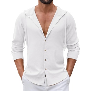 image:imageCOOFANDY Mens UPF 50 Sun Protection Hoodie Shirt Lightweight Quick Dry Fishing Hiking Beach Cover UpWhite