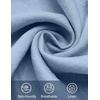 image:imageCOOFANDY Linen Shirts for Men Short Sleeve Button Down Shirt Casual Beach Summer Vacation Shirt with PocketLight Blue