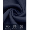 image:imageCOOFANDY Linen Shirts for Men Short Sleeve Button Down Shirt Casual Beach Summer Vacation Shirt with PocketNavy Blue