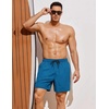 image:imageCOOFANDY Men Swim Trunk with Compression Liner 2 in 1 Swimwear Bathing Suit Quick Dry Board ShortLake Blue