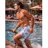 image:imageCOOFANDY Men Swim Trunk with Compression Liner 2 in 1 Swimwear Bathing Suit Quick Dry Board ShortPrint American Flag3