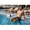 image:imageCOOFANDY Men Swim Trunk with Compression Liner 2 in 1 Swimwear Bathing Suit Quick Dry Board ShortPrinted Army Green