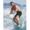 image:imageCOOFANDY Men Swim Trunk with Compression Liner 2 in 1 Swimwear Bathing Suit Quick Dry Board ShortPrinted Army Green