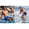 image:imageCOOFANDY Men Swim Trunk with Compression Liner 2 in 1 Swimwear Bathing Suit Quick Dry Board ShortRoyal Blue
