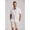 image:imageCOOFANDY Mens Button Down Shirt Short Sleeve Casual Shirts Summer Beach Textured Shirts with PocketWhite