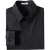 image:imageCOOFANDY Mens Casual Button Down Shirts Long Sleeve Untucked Shirts Vintage Denim Dress ShirtBlack Greytextured