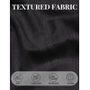 image:imageCOOFANDY Mens Casual Button Down Shirts Short Sleeve Summer Beach Textured ShirtsBlack