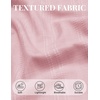 image:imageCOOFANDY Mens Casual Button Down Shirts Short Sleeve Summer Beach Textured ShirtsPink
