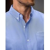 image:imageCOOFANDY Mens Cotton Oxford Shirt Long Sleeve Dress Shirt Button Down Work Casual Shirts with PocketA  Blue