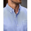 image:imageCOOFANDY Mens Cotton Oxford Shirt Long Sleeve Dress Shirt Button Down Work Casual Shirts with PocketC  Light Blue