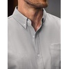 image:imageCOOFANDY Mens Cotton Oxford Shirt Long Sleeve Dress Shirt Button Down Work Casual Shirts with PocketLight Grey